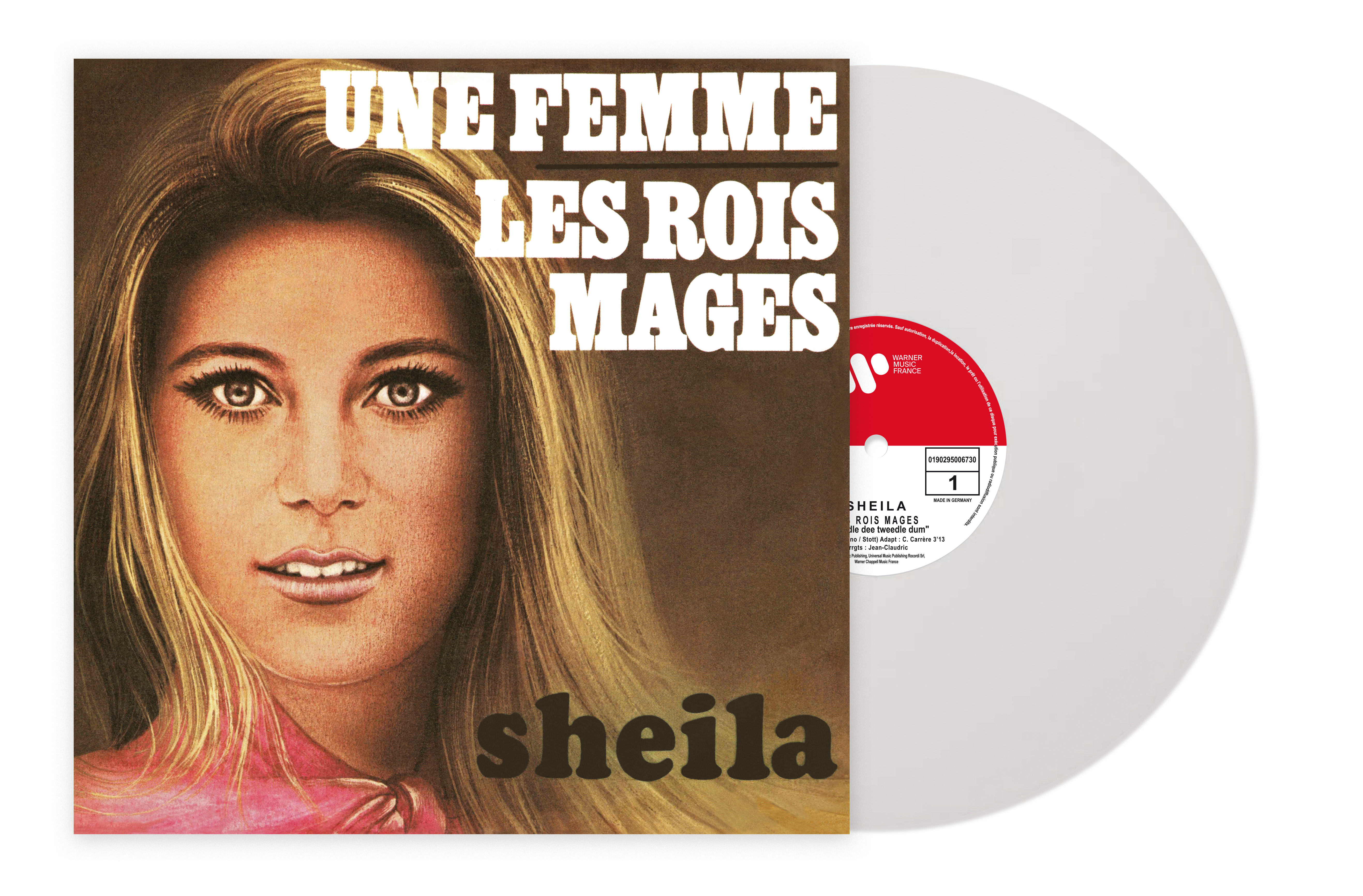 LES ROIS MAGES (VINYLE 45TOURS BLANC COLLECTOR)