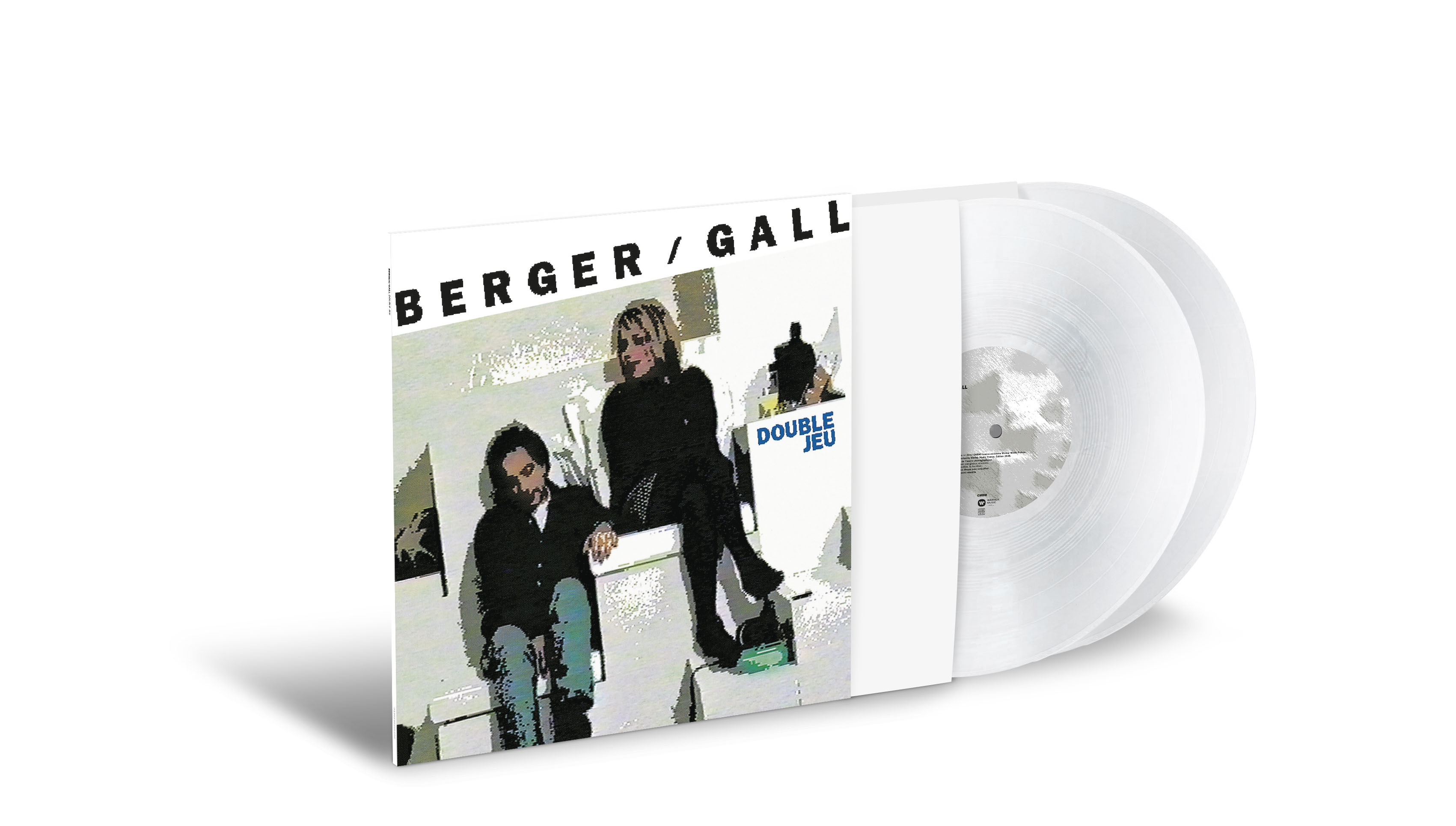 DOUBLE JEU / 2 VINYLES COULEUR