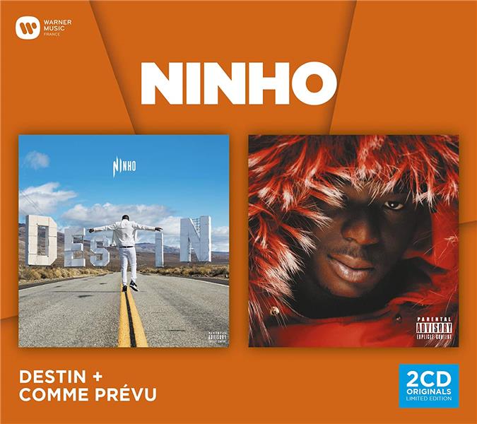 Coffret 2 cd Ninho: Destin + Comme prévu
