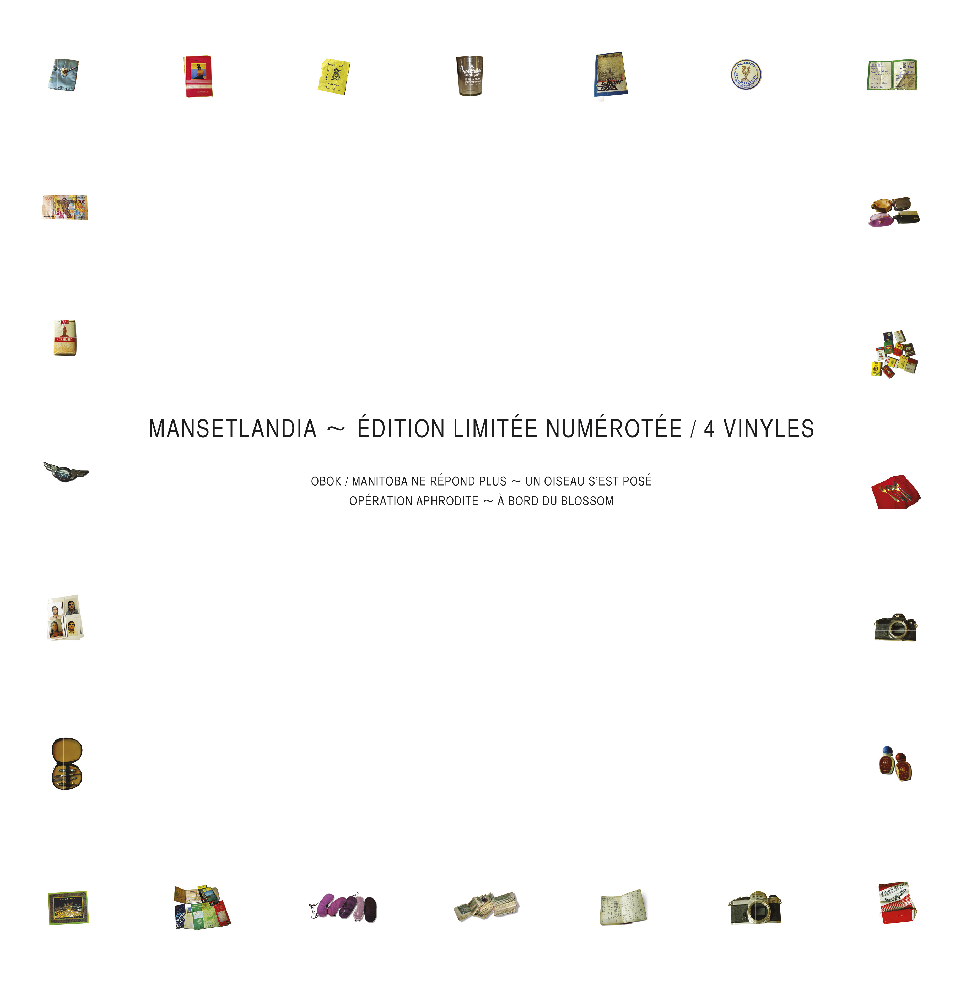 MANSETLANDIA COFFRET 4LP EDITION LIMITEE