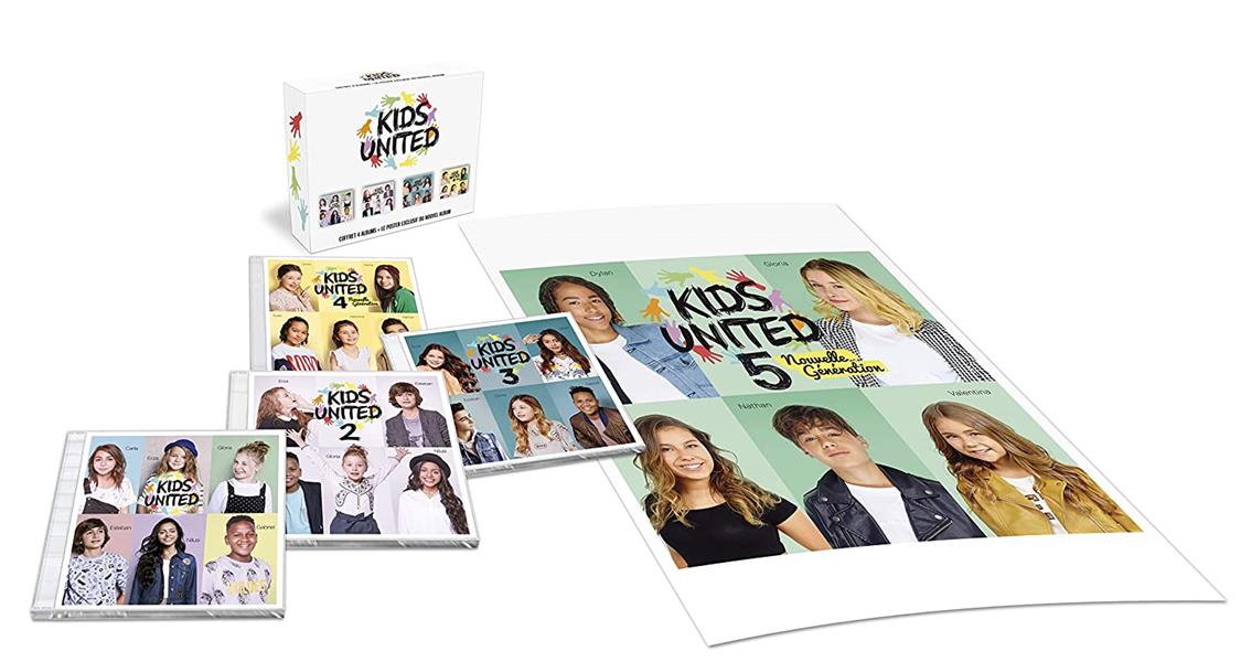 Coffret 4 albums studio