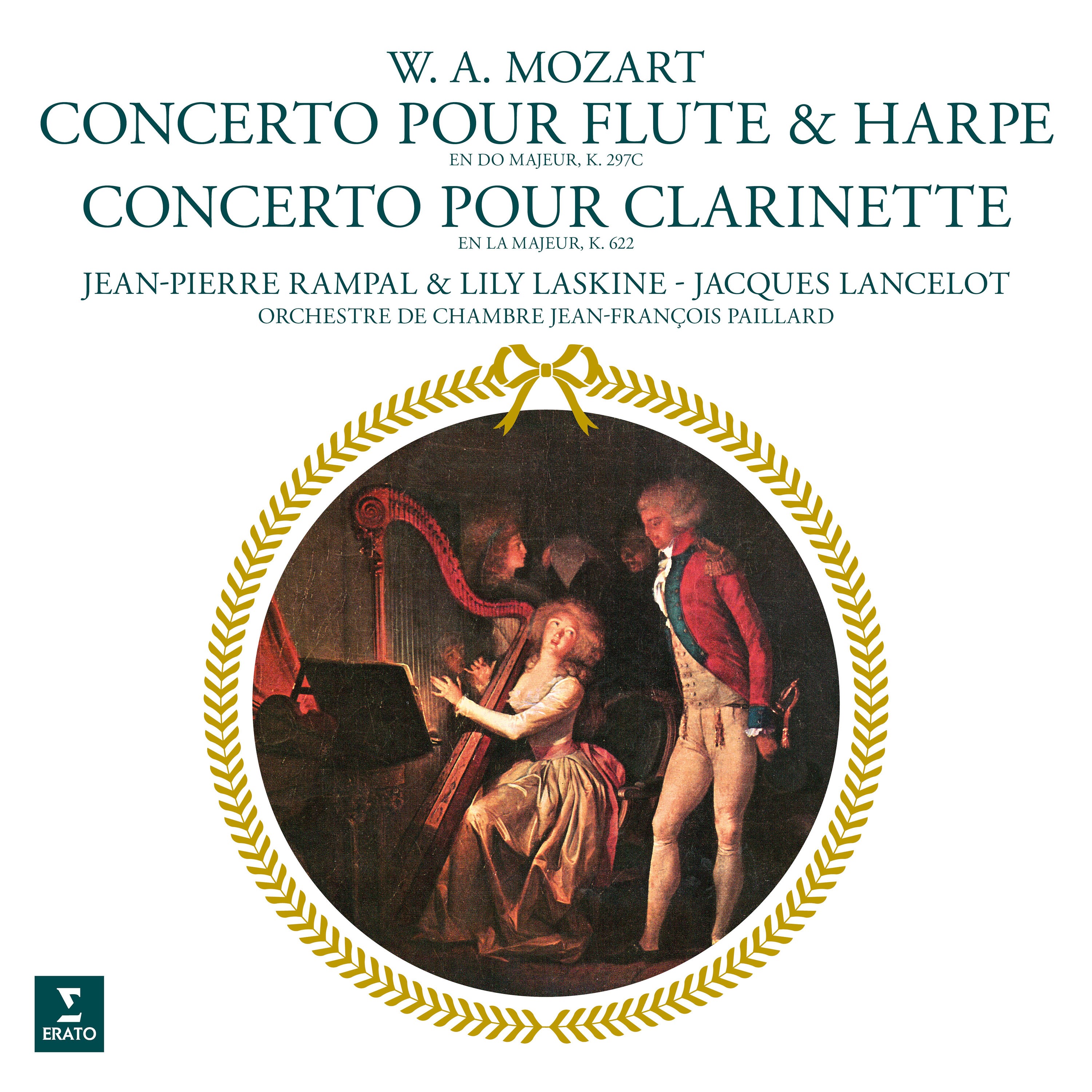 MOZART: CONCERTO POUR FLUTE ET HARPE
