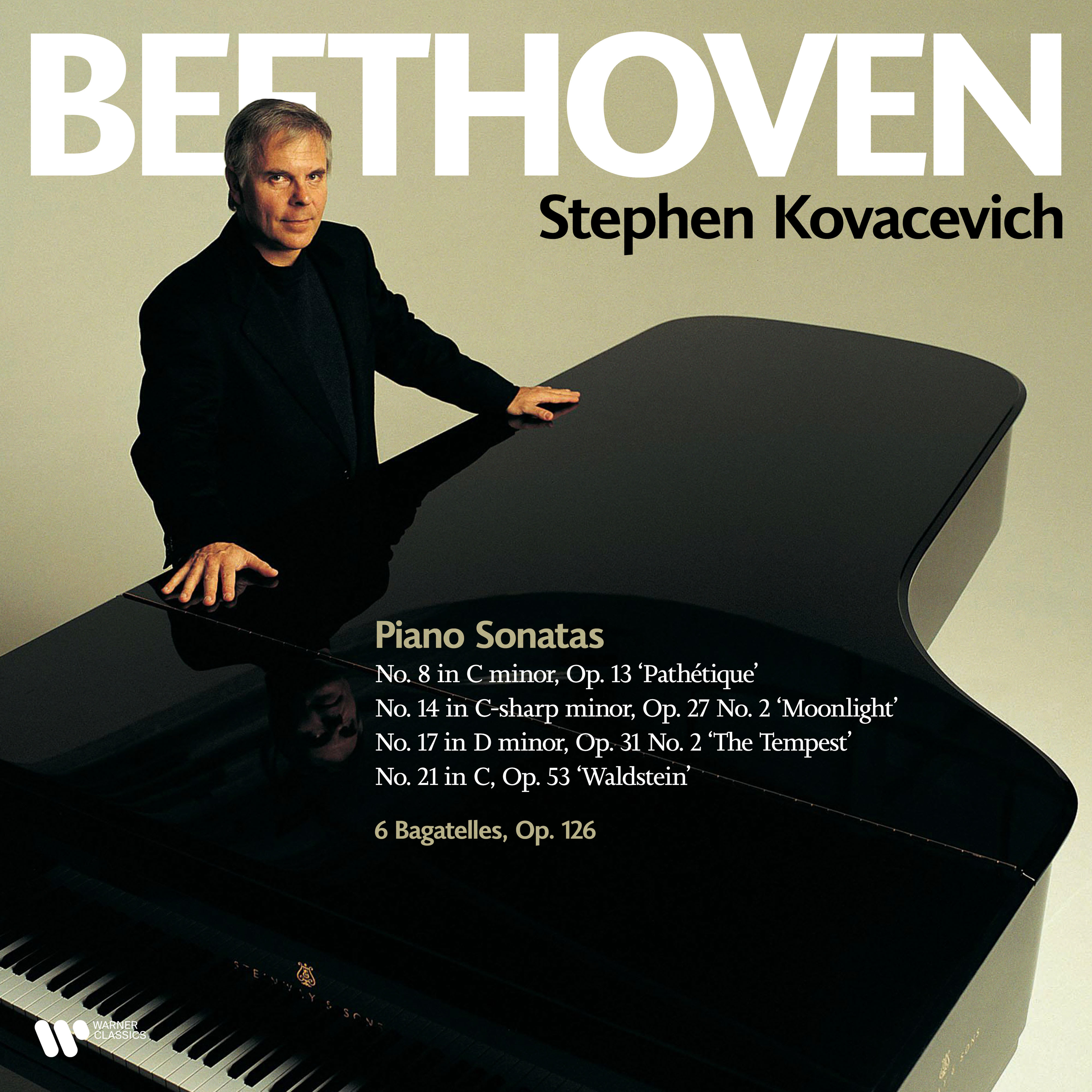 BEETHOVEN : SONATES POUR PIANO N°8, 14, 17 & 21