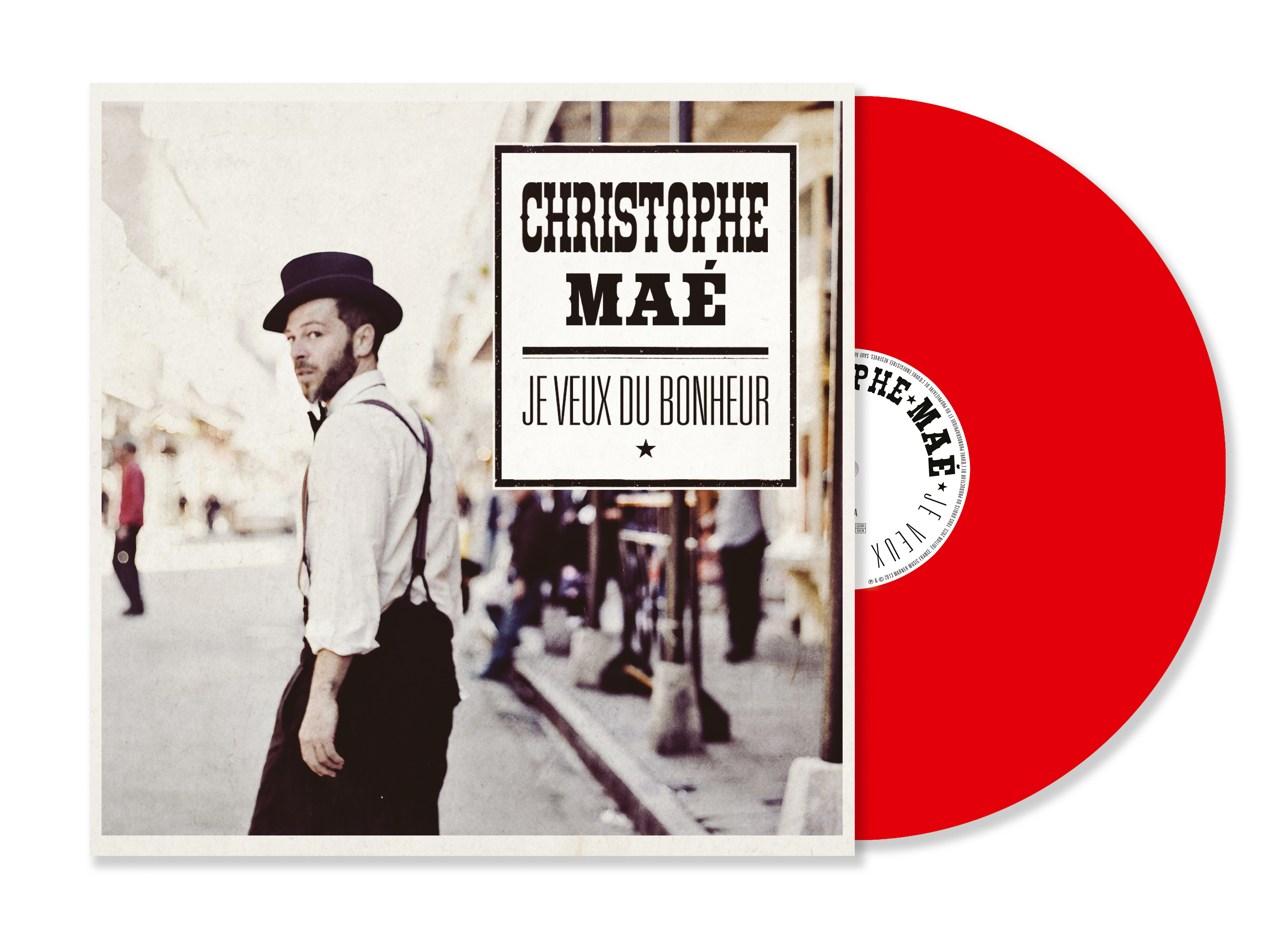 JE VEUX DU BONHEUR (VINYLE ROUGE)