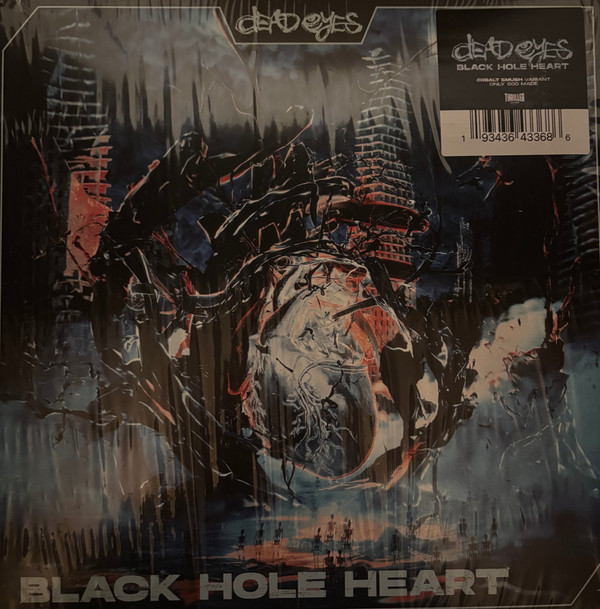 Black Hole Heart Vinyle Bleu et Blanc