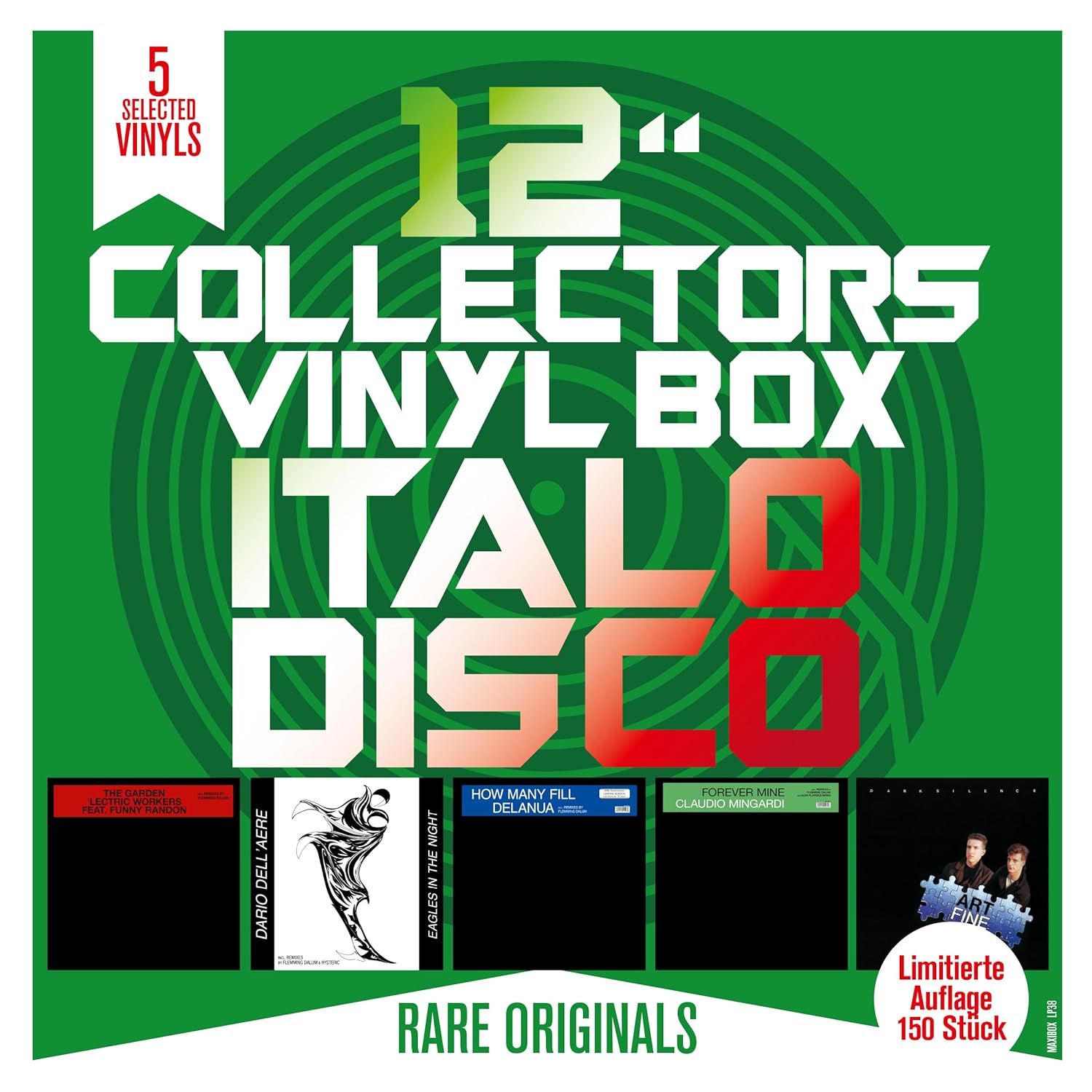12 COLLECTORS VINYL BOX ITALO DISCO