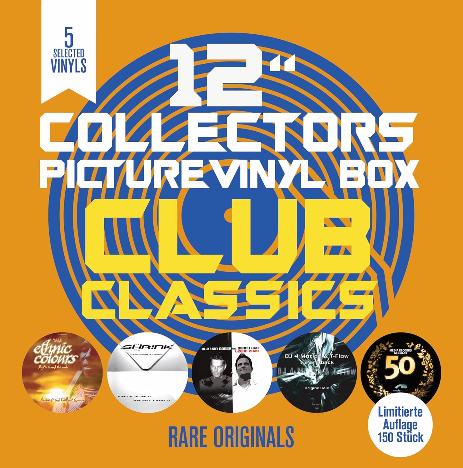 12 COLLECTORS PICTURE VINYL BOX/CLUB CLASSICS