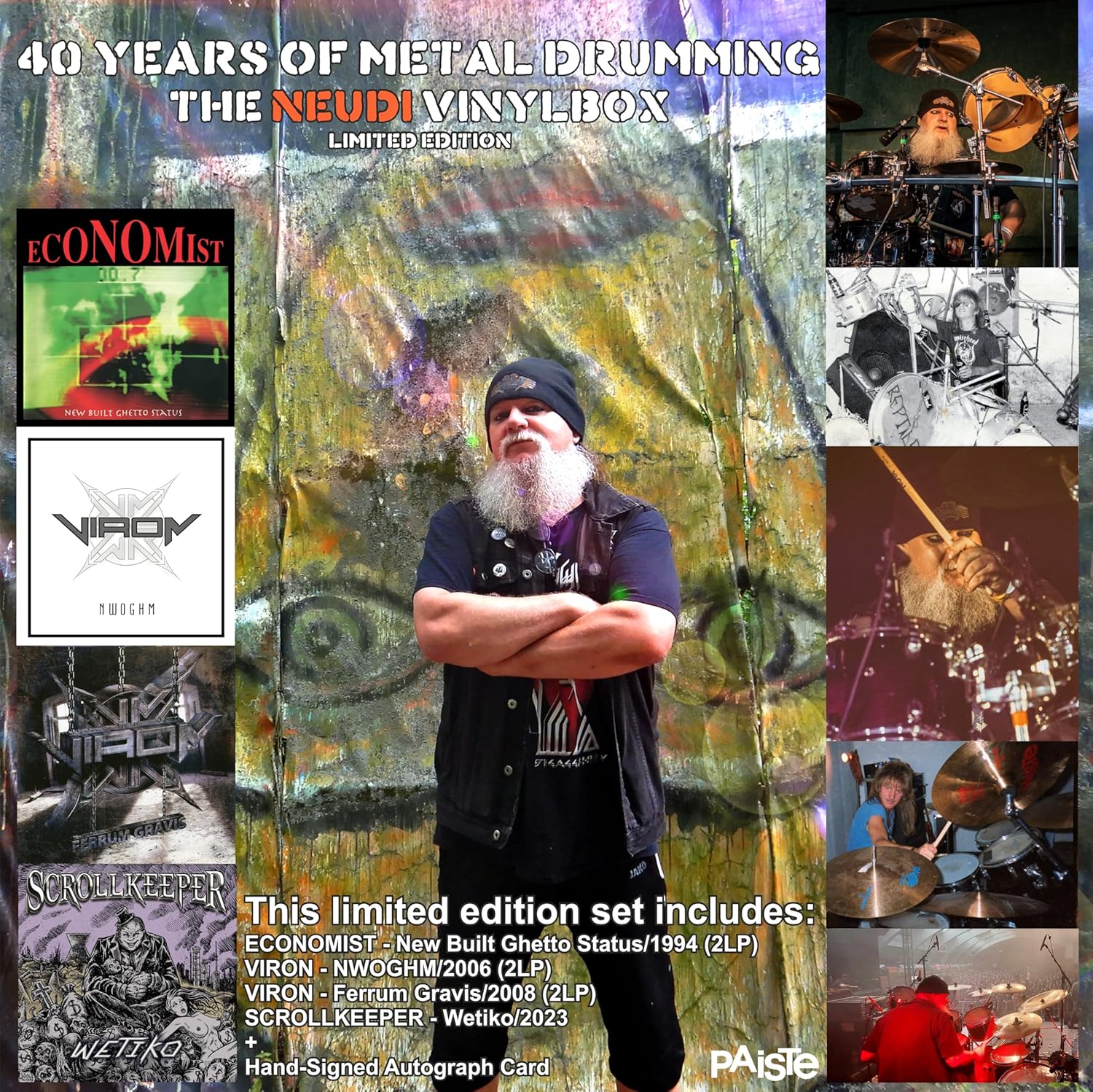 40 YEARS OF METAL DRUMMING