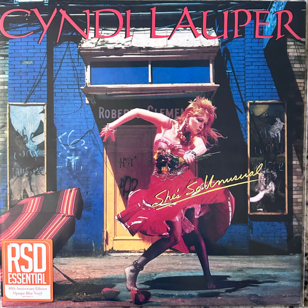 She's So Unusual Vinyle Bleu Opaque