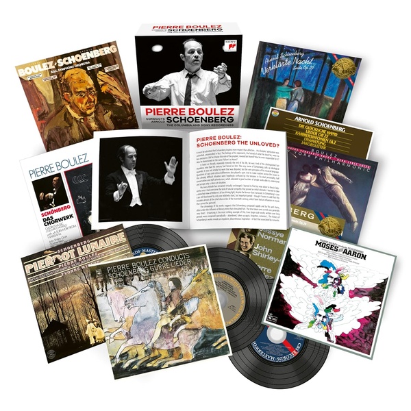 Pierre Boulez Conducts Arnold Schoenberg The Complete Columbia and Sony