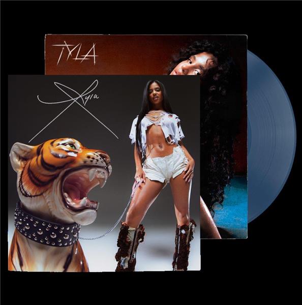 TYLA Vinyle Turquoise Signé