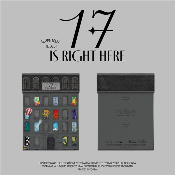 Best Album '17 Is Right Here' (Here Version) Coffret