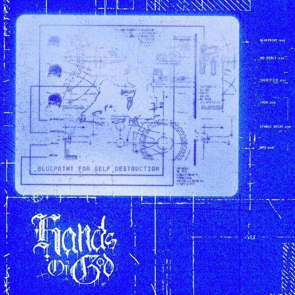 Blueprint For Self Destruction - Vinyle Transparent Et Bleu