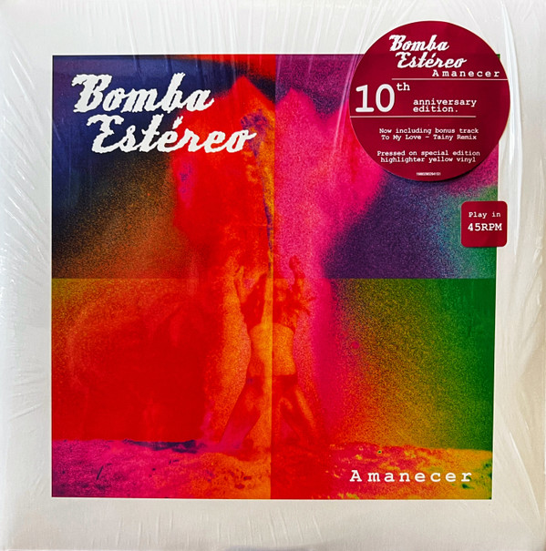 Amanecer Édition Anniversaire Vinyle Jaune