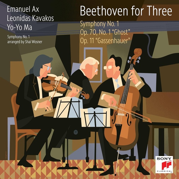 Beethoven for Three: Symphony No. 1 & Piano Trios Op. 70 No. 1 "Ghost" & Op. 11