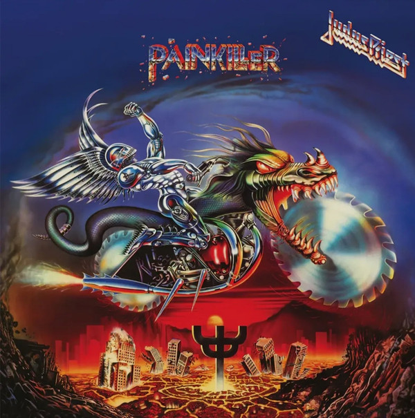 Painkiller (35th Anniversary Edition) Exclusivité Fnac Vinyle Bleu Transparent et Blanc Opaque