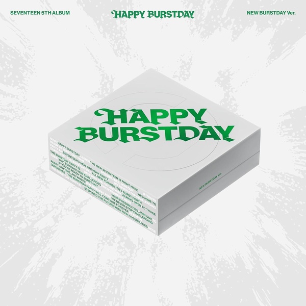 SEVENTEEN 5th Album ‘HAPPY BURSTDAY’ (NEW BURSTDAY Version) Coffret