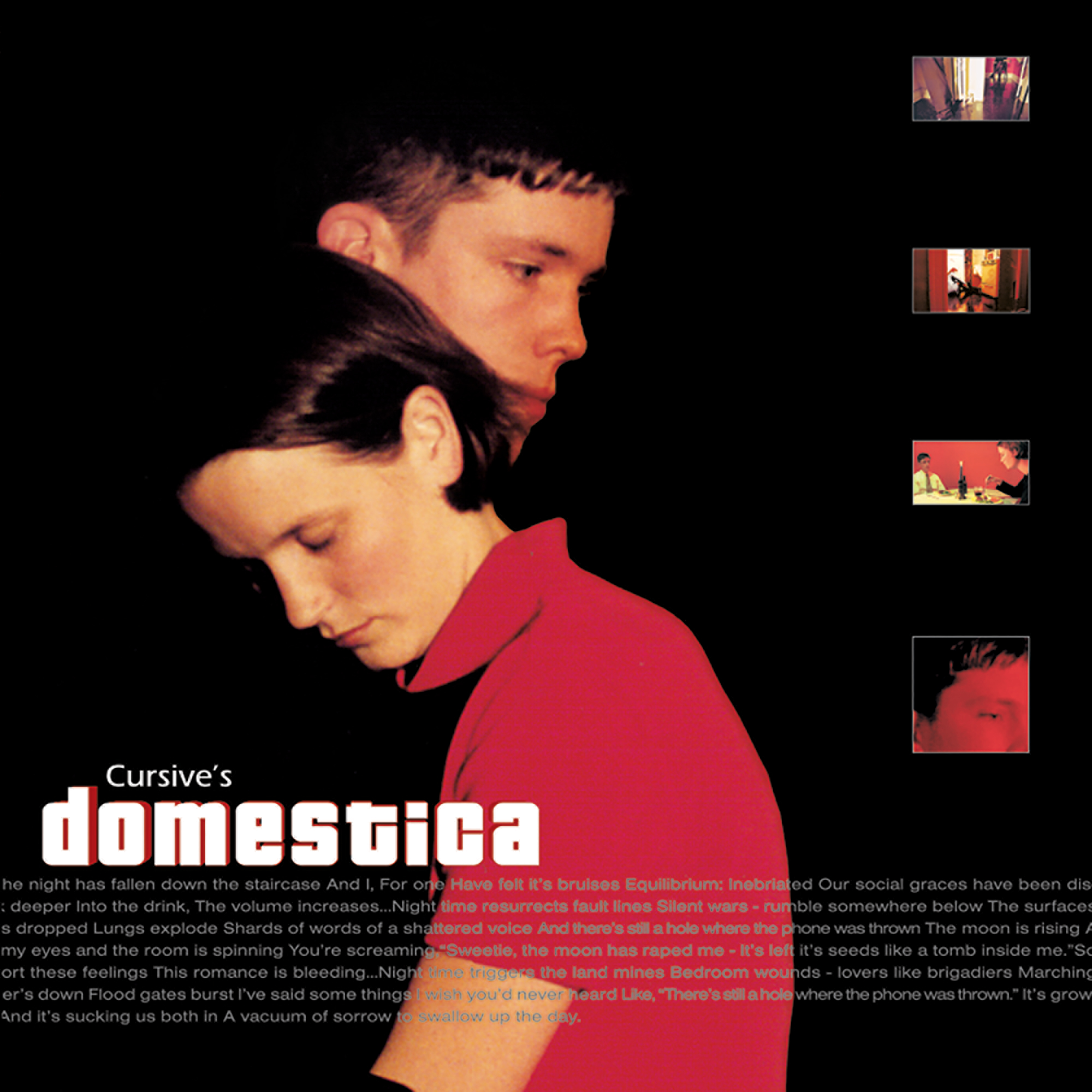 Domestica - Vinyle Rouge Transparent