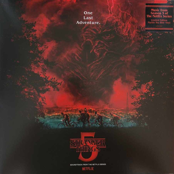 Stranger Things 5 (Soundtrack From The Netflix Series) Exclusivité Fnac Vinyle Bleu Marine