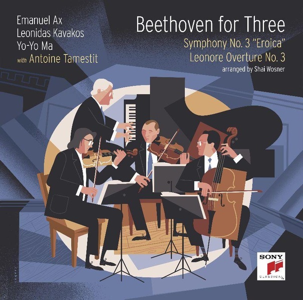 Beethoven For Three : Symphony Number 3 Eroica And Leonore Overture Number 3
