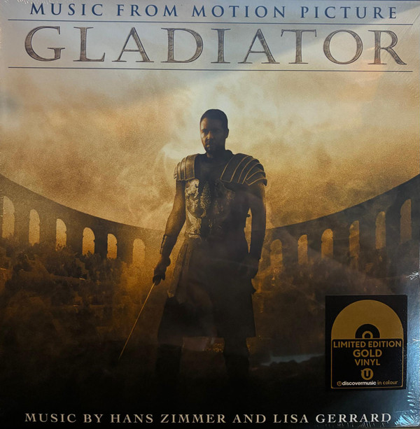 Gladiator Music From The Motion Picture Édition Limitée Exclusivité Fnac Vinyle Or Marbré