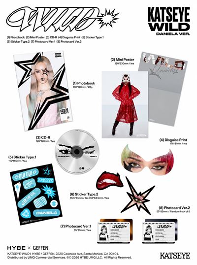 WILD (Daniela version) Édition Limitée Exclusivité Fnac Coffret