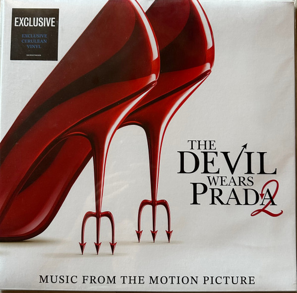 The Devil Wears Prada 2 Music From The Motion Picture Édition Limitée Exclusivité Fnac Bleu Céruléen Transparent