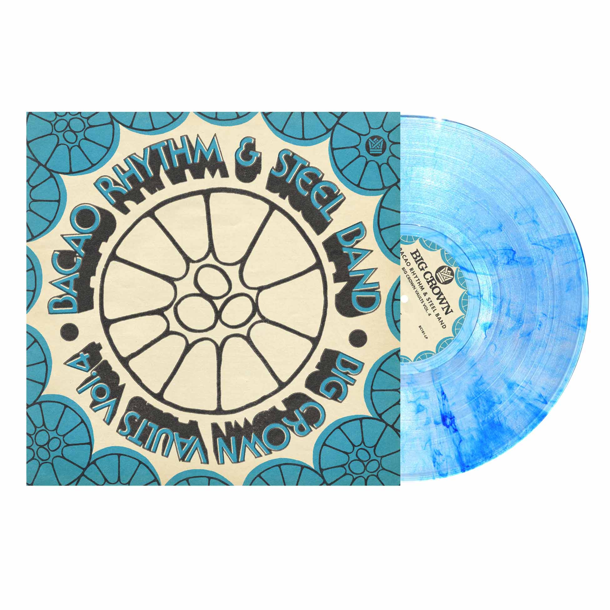 Big Crown Vaults Vol. 4 - Vinyle Bleu Fumee