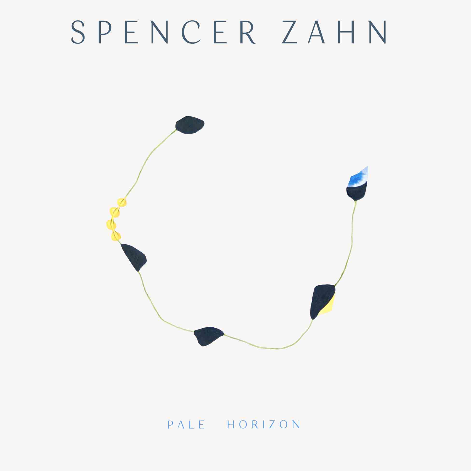 Pale Horizon - Vinyle Turquoise & Beige