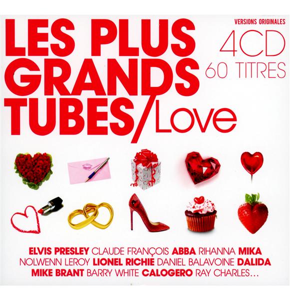 Les plus grands tubes : love