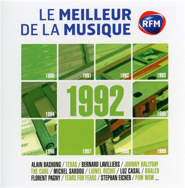 Le meilleur de la musique 1992