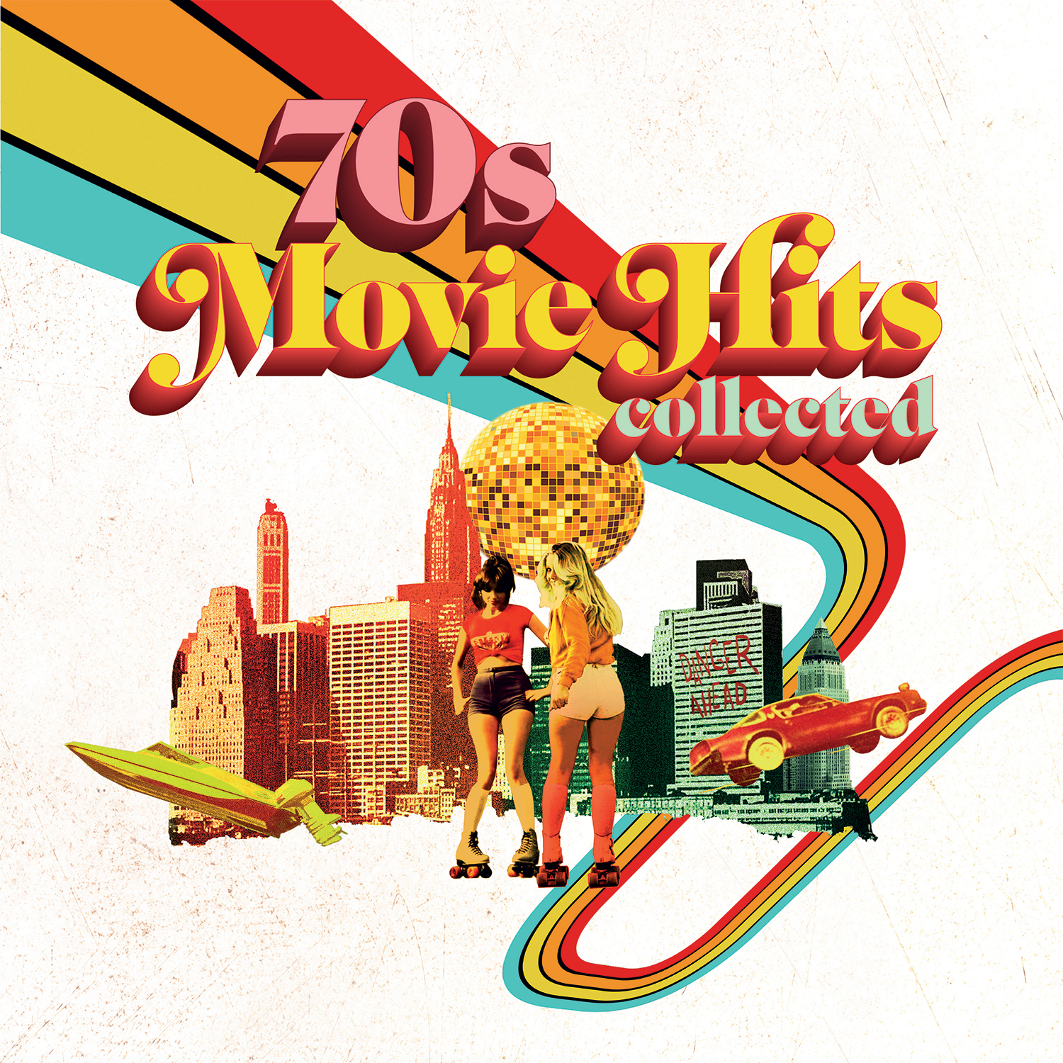 70 S MOVIE HITS COLLECTED/LP1 ROSE/LP2 JAUNE/AUDIOPHILE 180GR