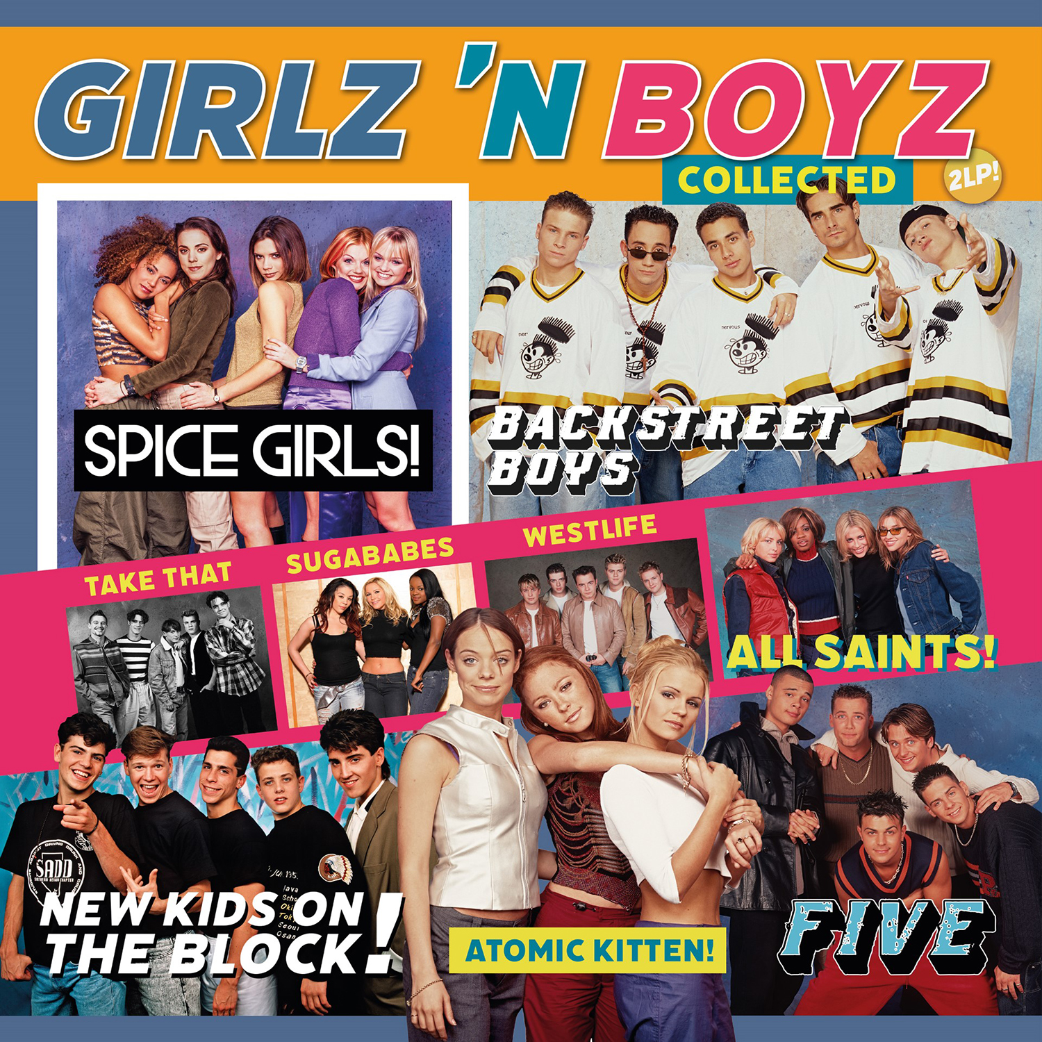 GIRLZ N BOYZ COLLECTED/LP 1 BLEU/LP 2 ROSE/AUDIOPHILE 180GR