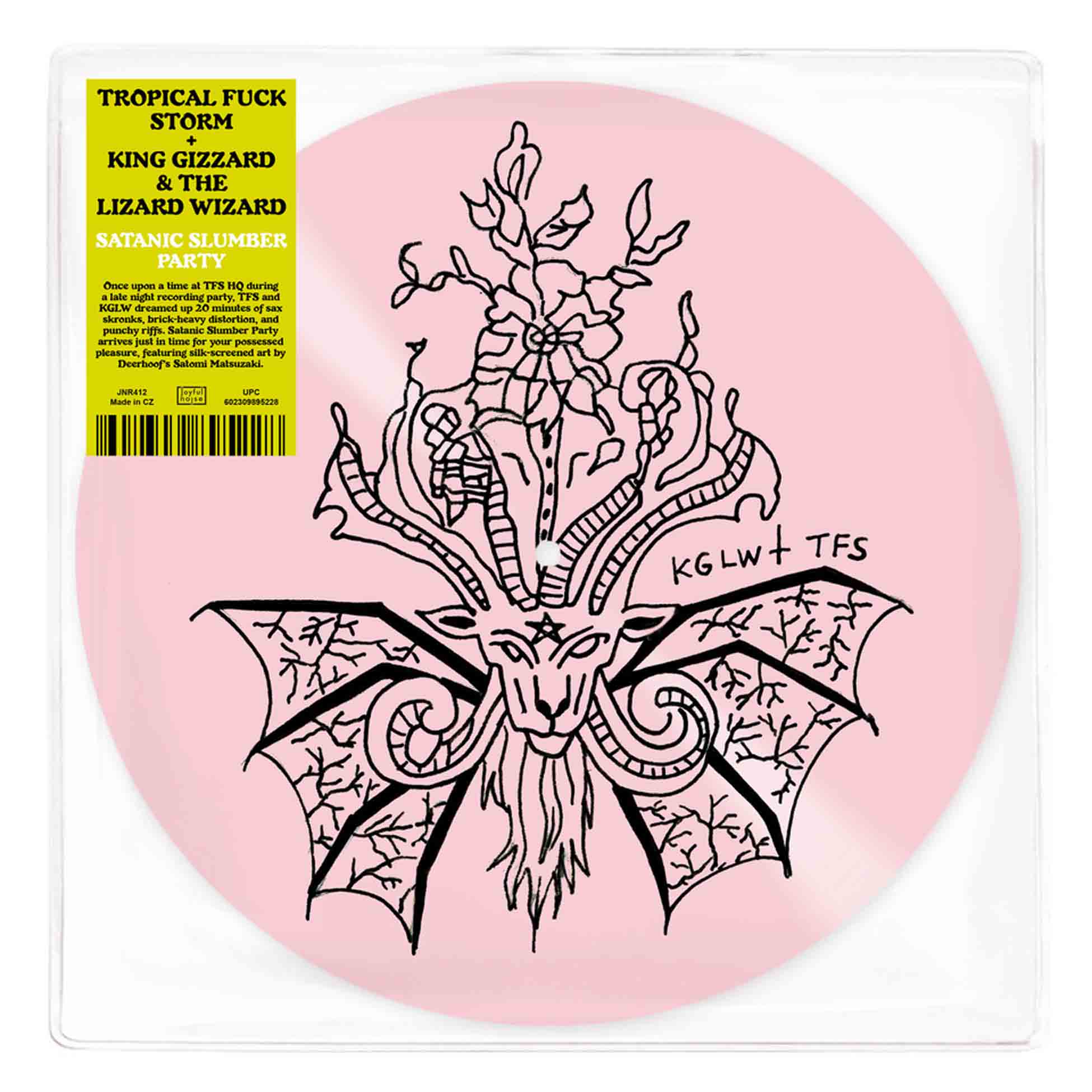 Satanic Slumber Party - Vinyle Rose Sérigraphié