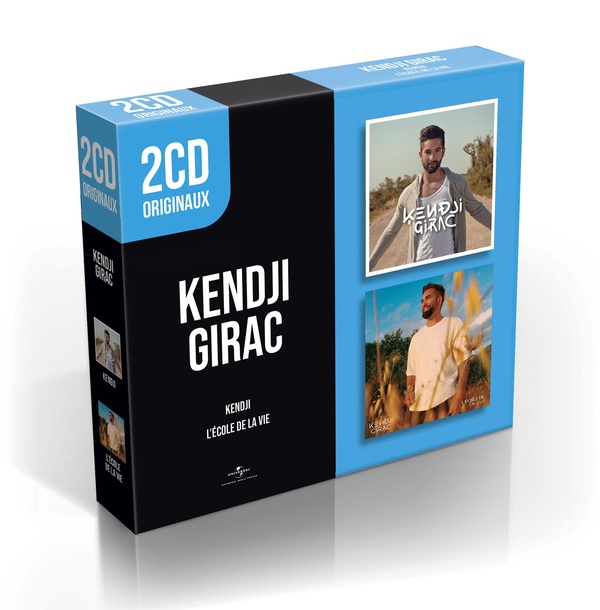 2 CD Originaux Kendji - L'école de la vie
