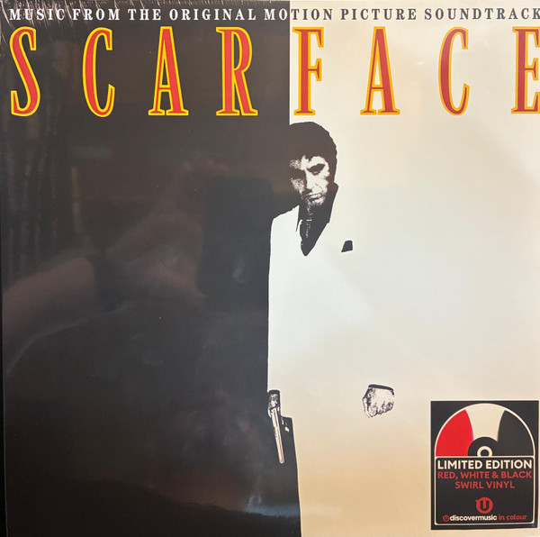 Scarface Édition Limitée Exclusivité Fnac Vinyle Rouge, Noir et Blanc