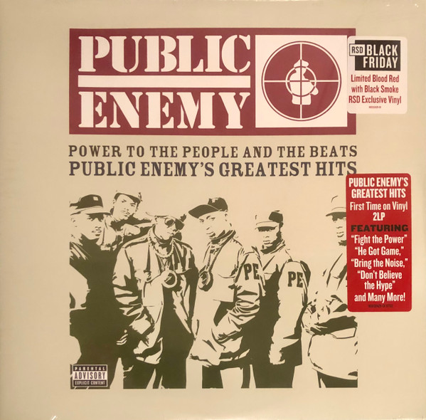 Power To The People And The Beats: Public Enemy's Greatest Hits Vinyle Coloré