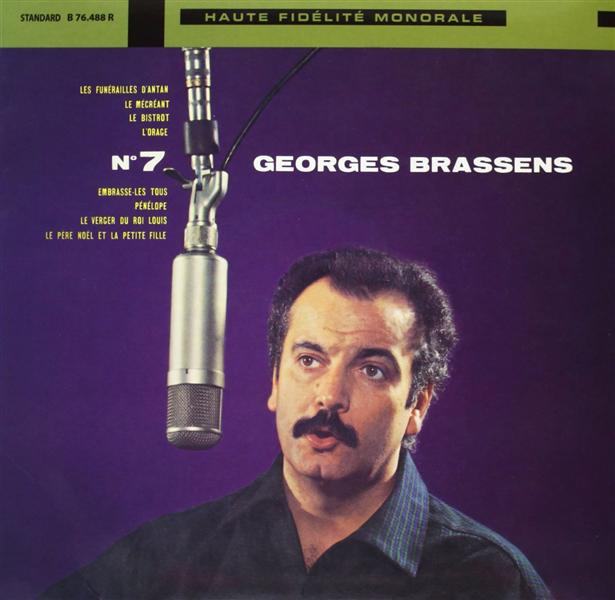 Georges Brassens Et Sa Guitare N°7