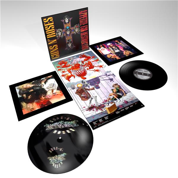Appetite For Destruction Double Vinyle 180 gr Gatefold