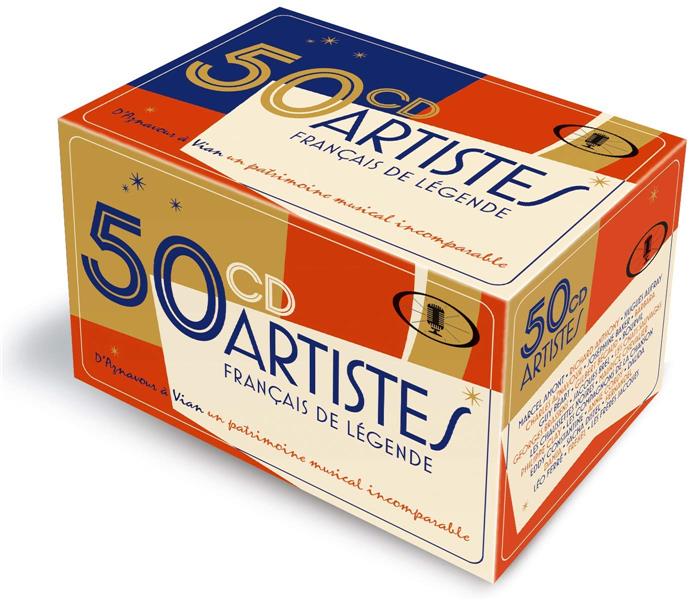 50 artistes français de légende