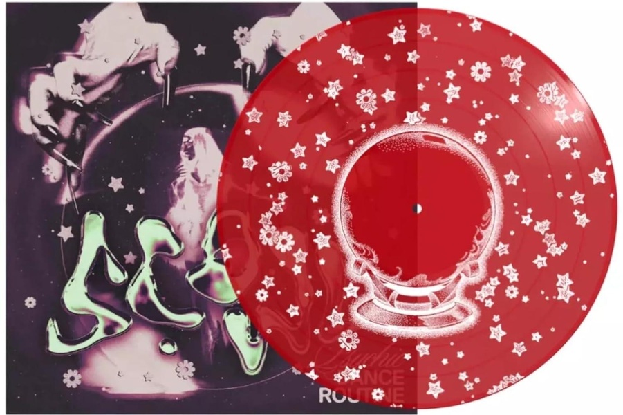 Psychic Dance Routine - Vinyle Rouge Transparent