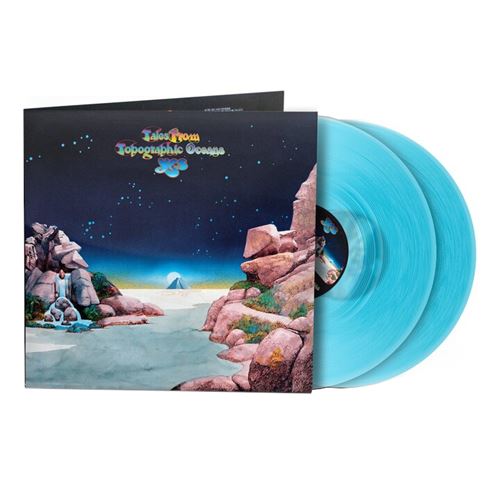 Tales From Topographic Oceans Vinyle Bleu Transparent