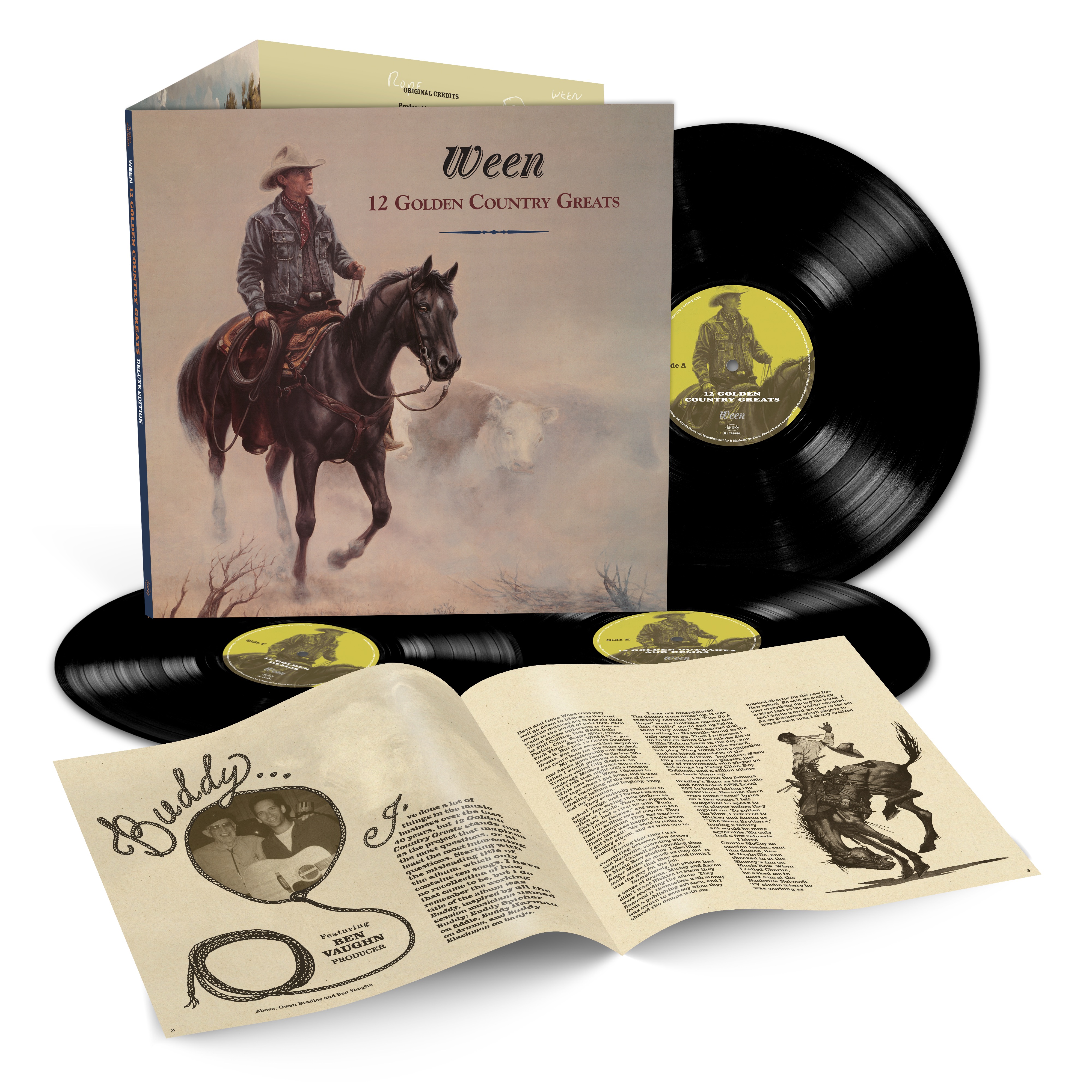 12 GOLDEN COUNTRY GREATS (DELUXE EDITION)
