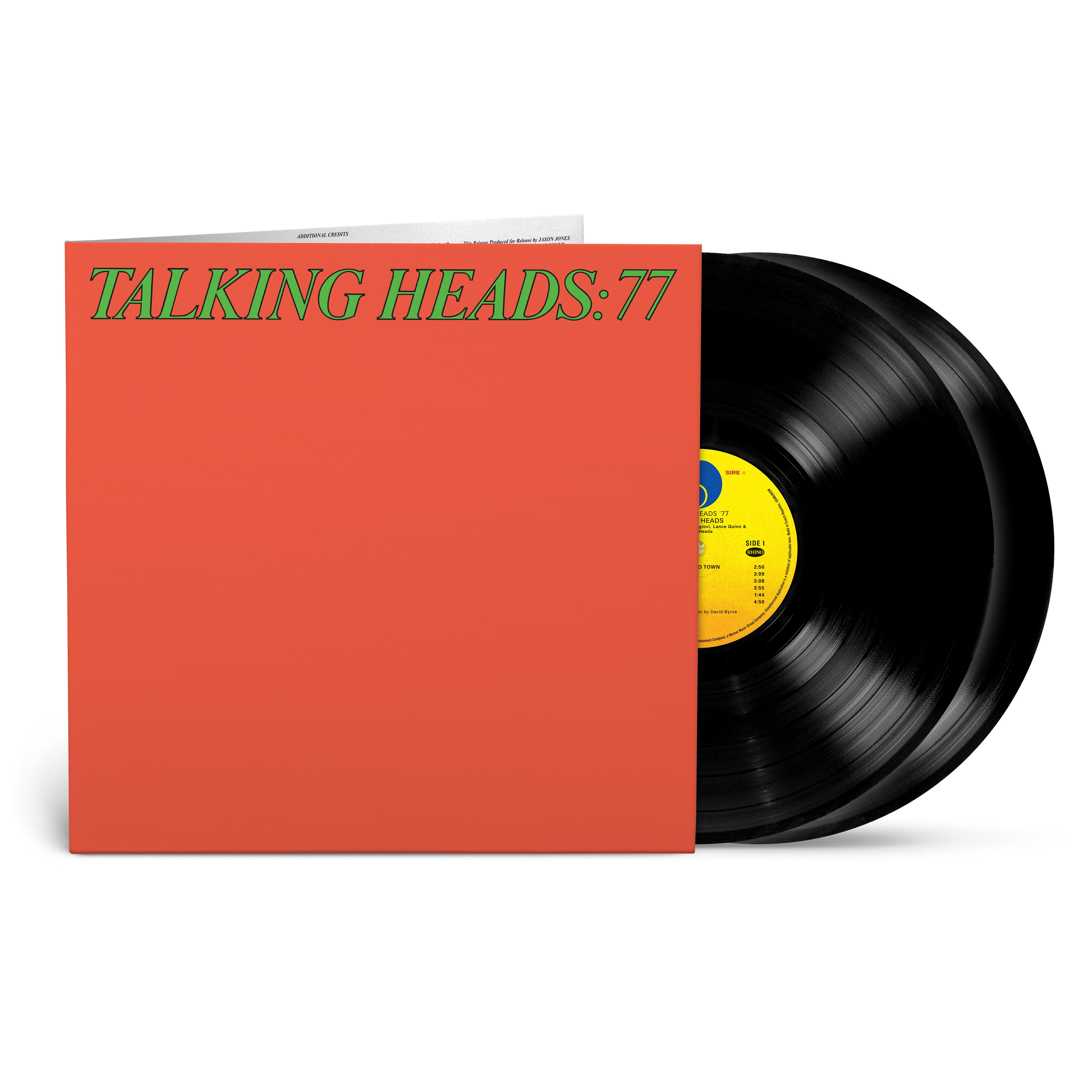TALKING HEADS: 77 (DOUBLE VINYLE NOIR)