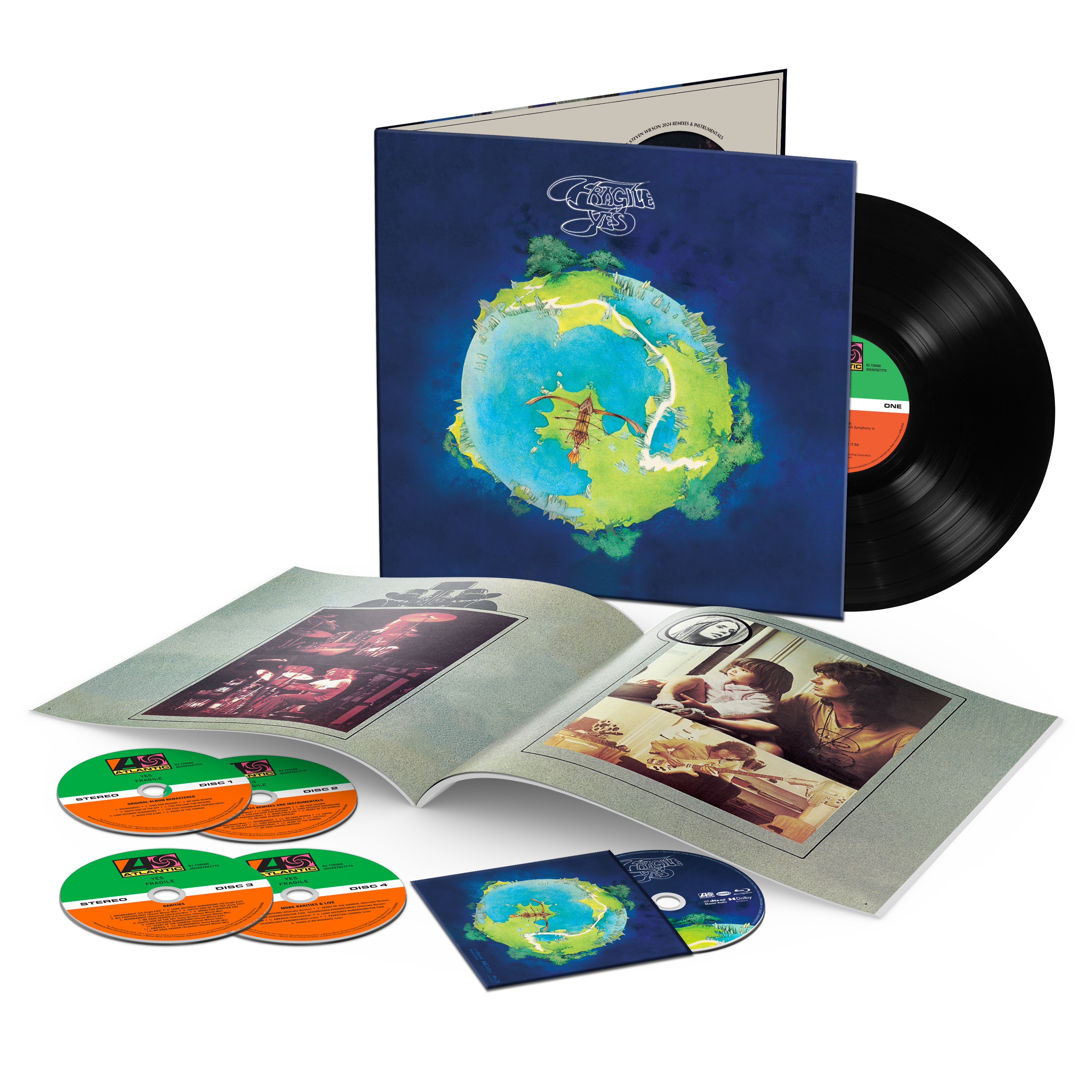 FRAGILE (COFFRET SUPER DELUXE 4CD + VINYLE + BLU-RAY)