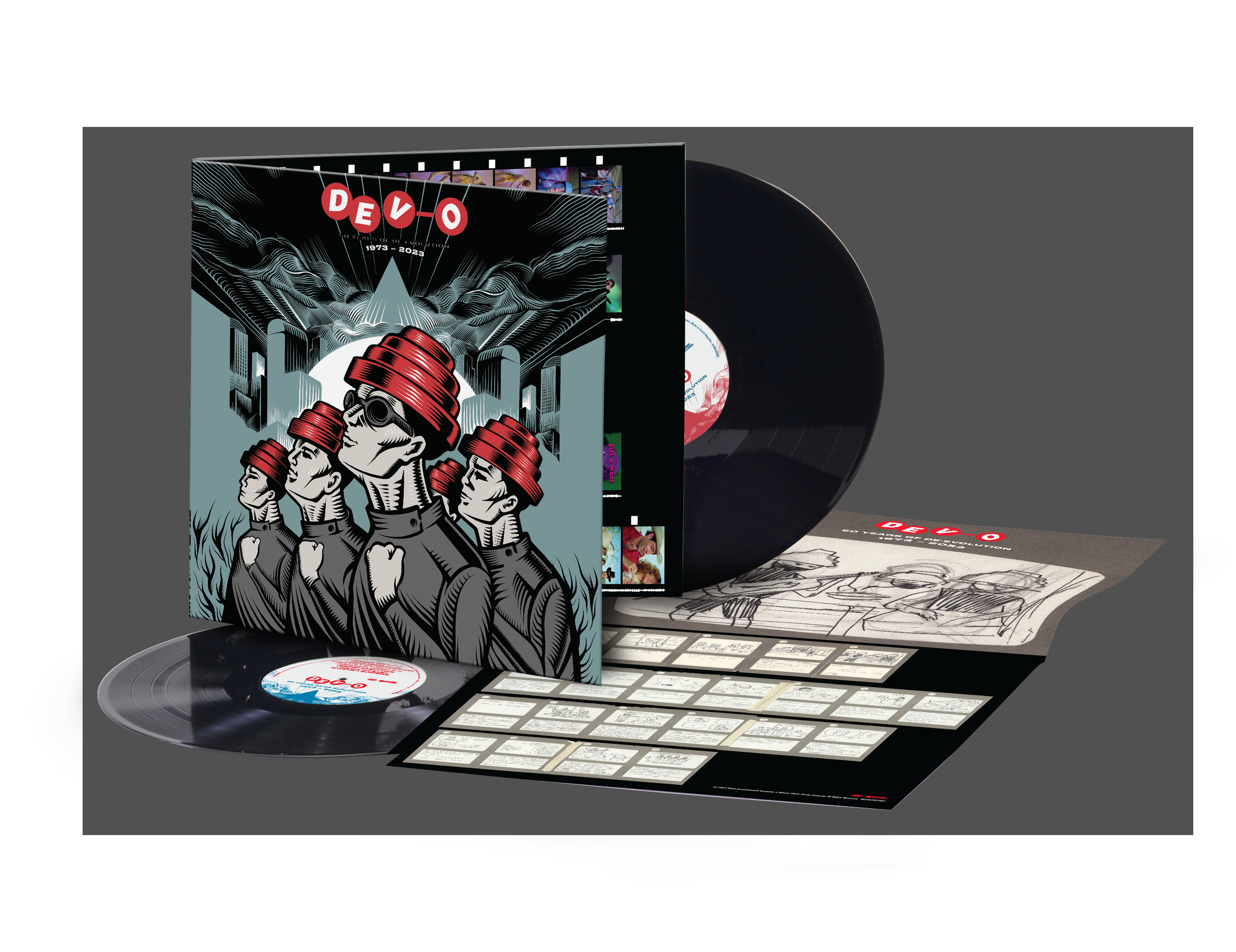 50 YEARS OF DE-EVOLUTION : 1973-2023 (DOUBLE VINYLE NOIR)