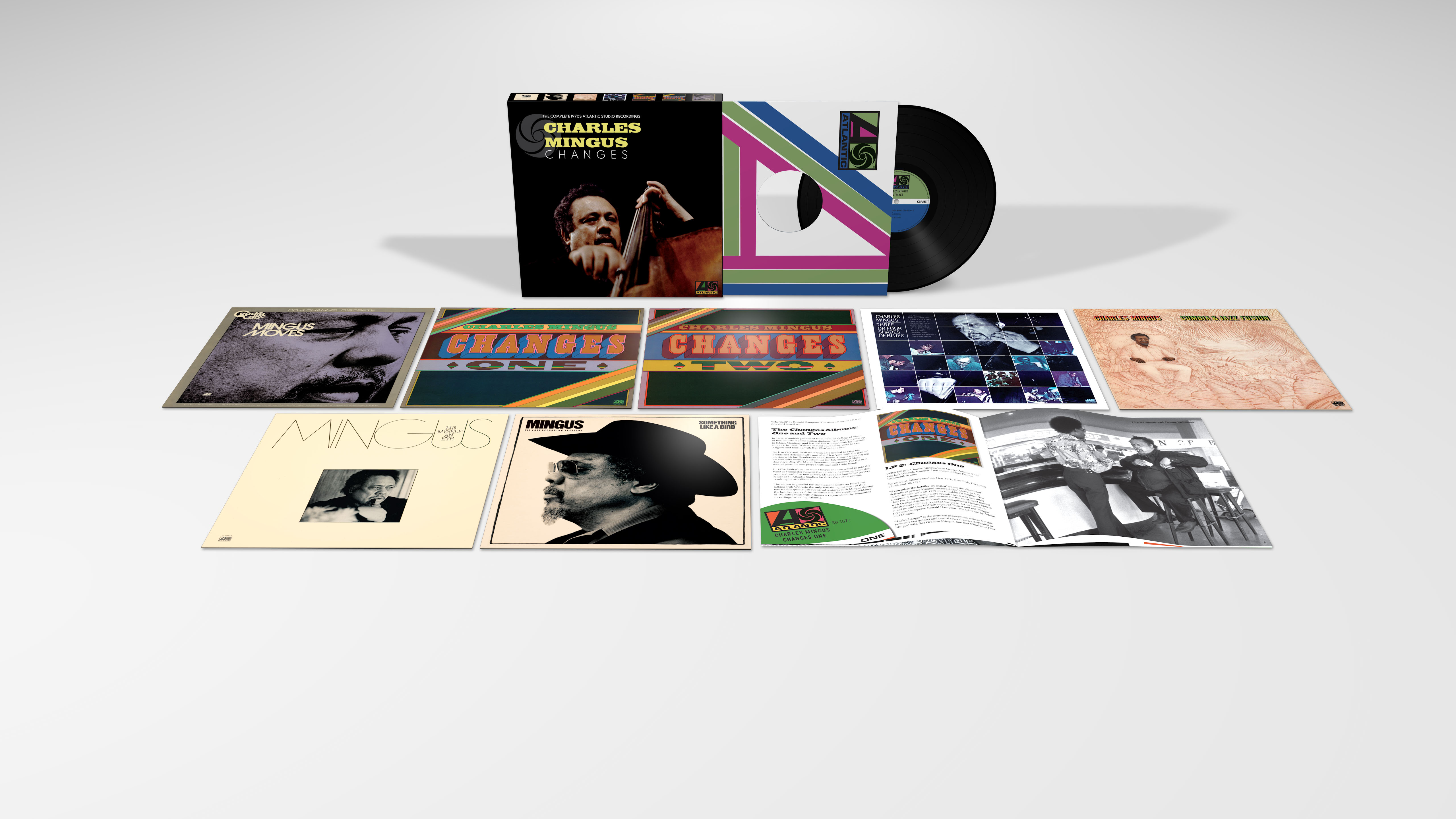 COFFRET 8 LP CHANGES :THE COMPLETE 1970S ATLANTIC STUDIO RECORDINGS