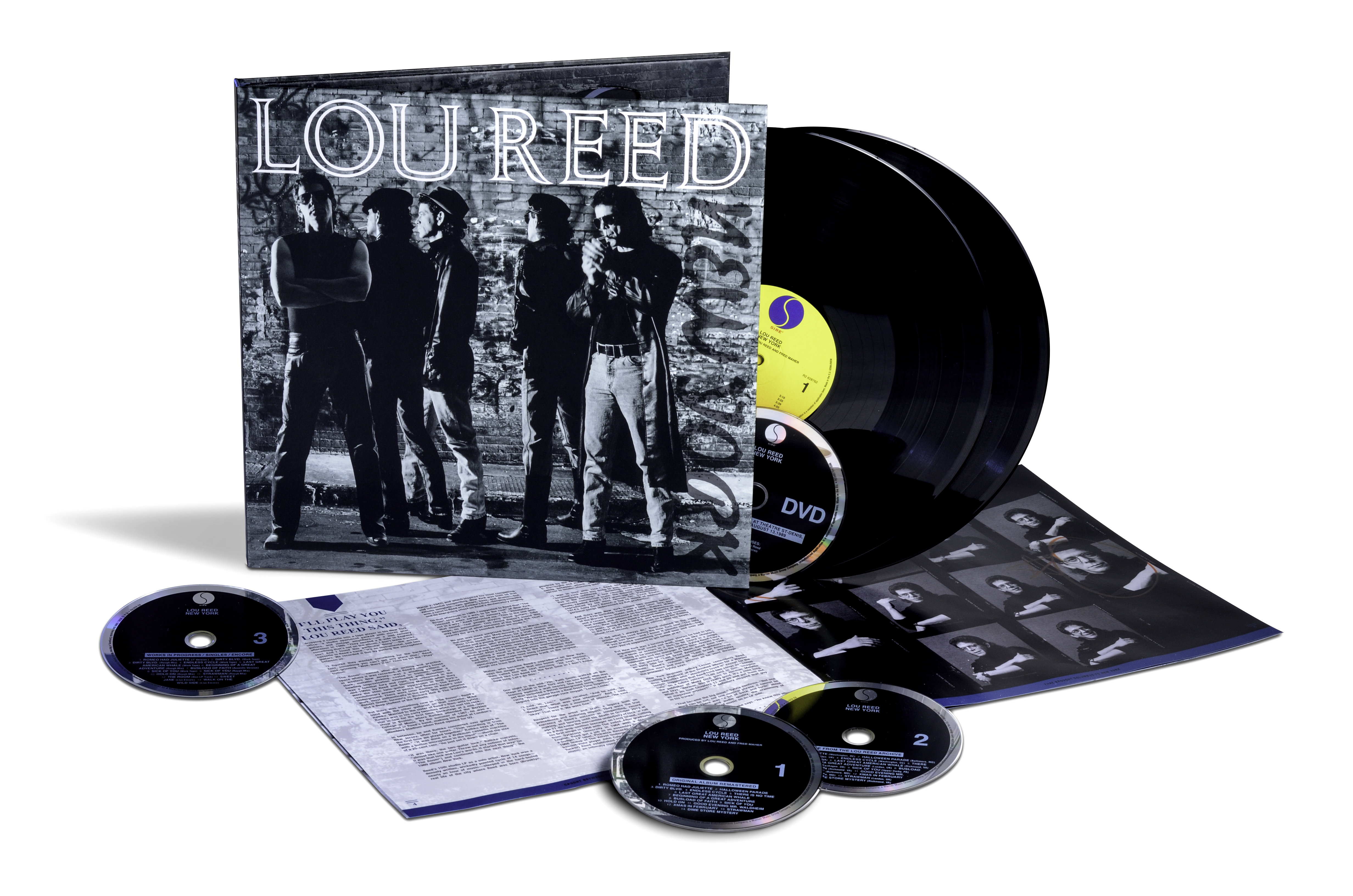 NEW YORK DELUXE ED. Coffret 3CD/DVD/2LP ed. limitée