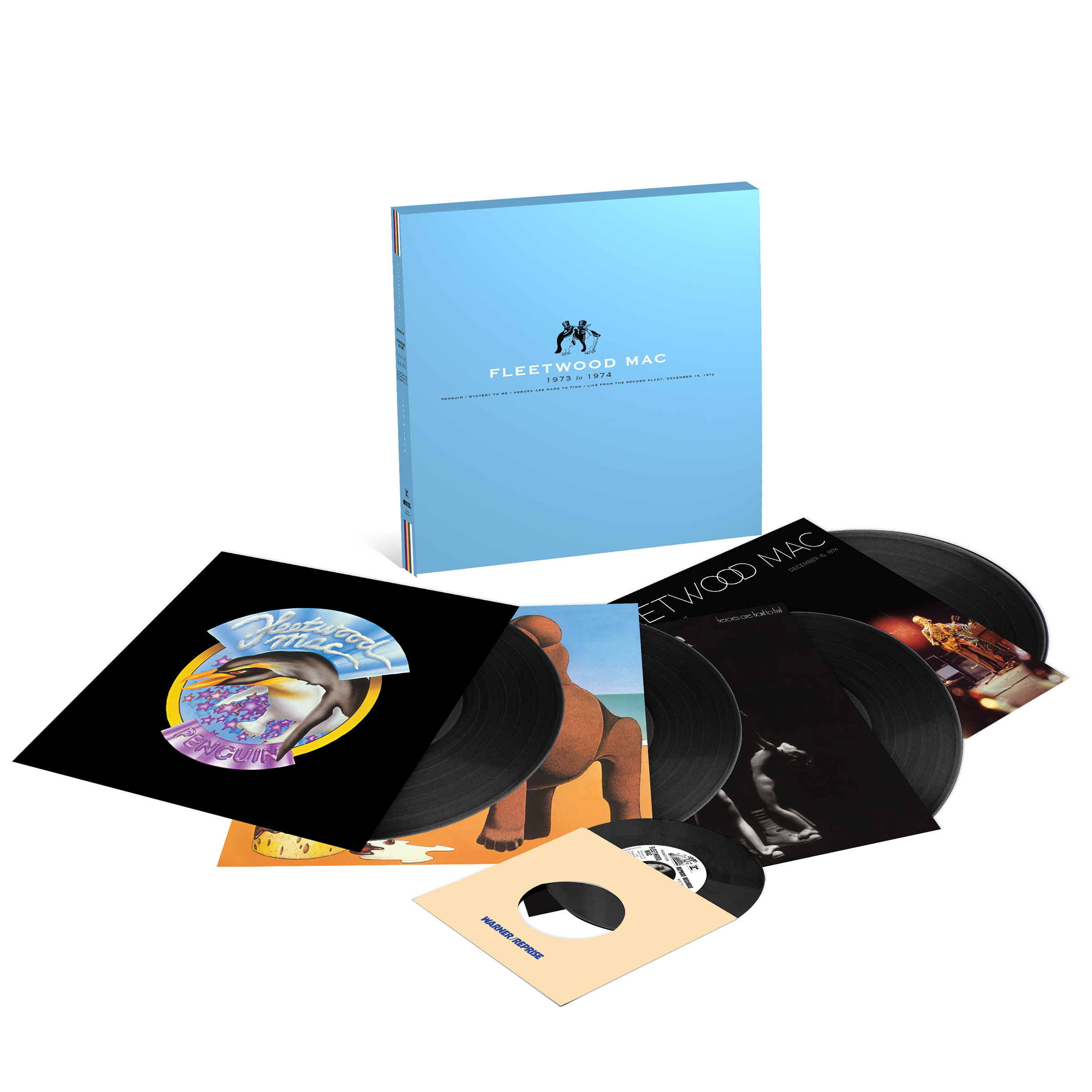 Fleetwood Mac : 1973-1974 (COFFRET 4LP + 45 tours)