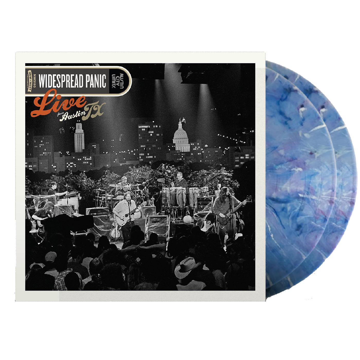 LIVE FROM AUSTIN TEXAS/VINYLE COULEUR BLEUE EAU FROIDE